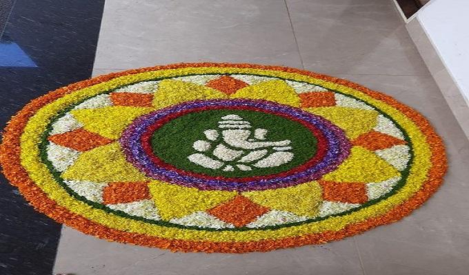 Ganesha Rangoli