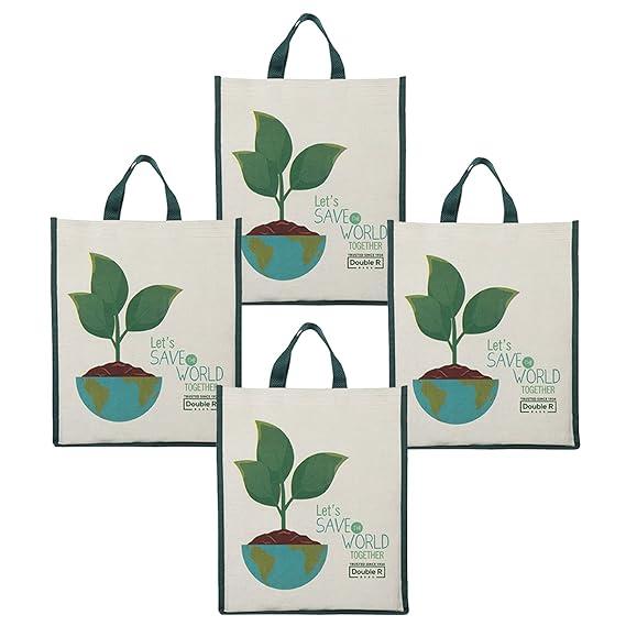 DOUBLE R BAGS Eco-Friendly Cotton Canvas Bag