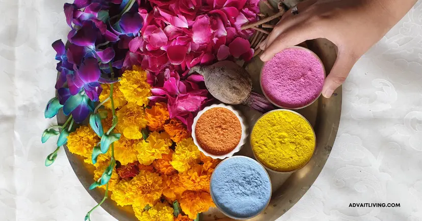 Natural Holi Colors