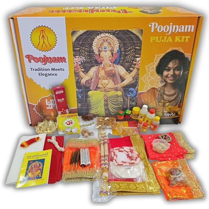 Poojnam Ganesh Chaturthi Puja Samagri Kit